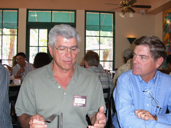 Dennis Perronne and Dick Krause