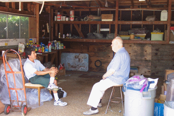 Garage is almost clean