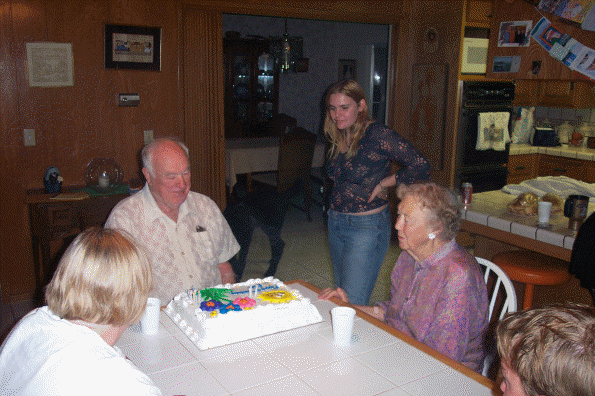 Frank's 84th birthday party