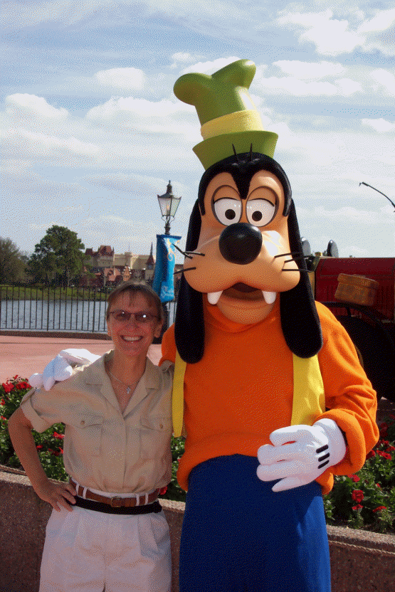 Charlotte and friend