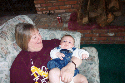 Grandma Chris and Lucia