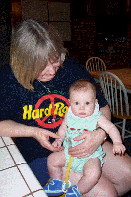 Grandma Chris and Lucia