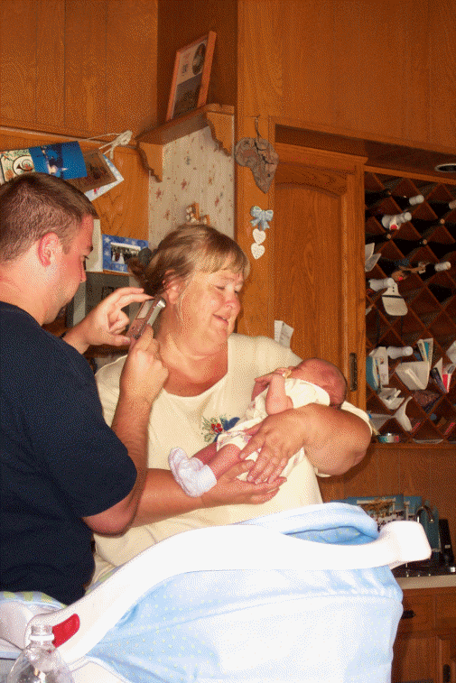 Uncle Kevin had to take my picture too