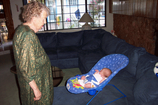 I can nap even with GG looking on