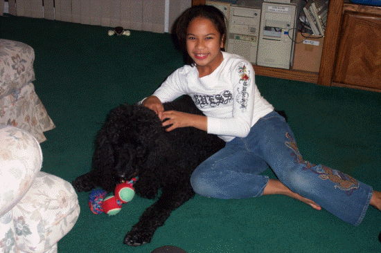 Playing with a friend