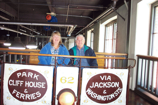 Katie and Pete at San Francisco