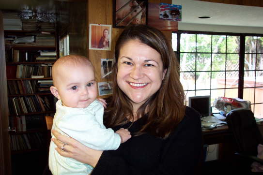 With my aunt Jennifer