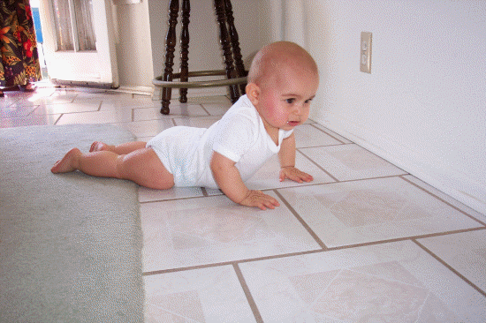 Baptism is over, dress is off