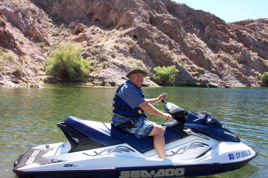 Pete at Jumping Rock Canyon