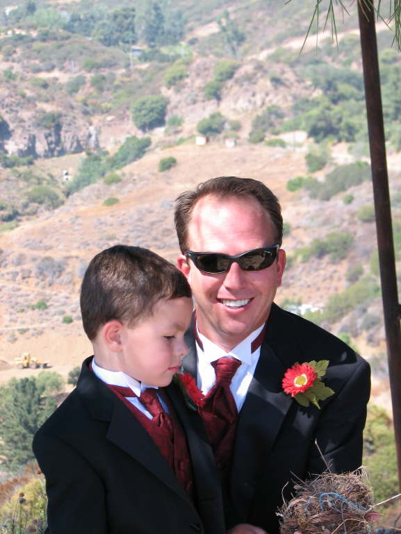 Ring bearer and best man