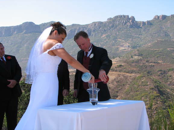 Mixing the two sands