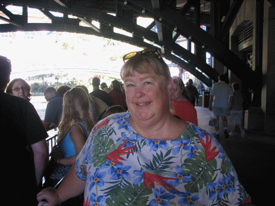 Katie along the river