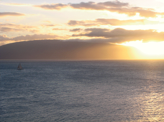 A Hawaiian sunset
