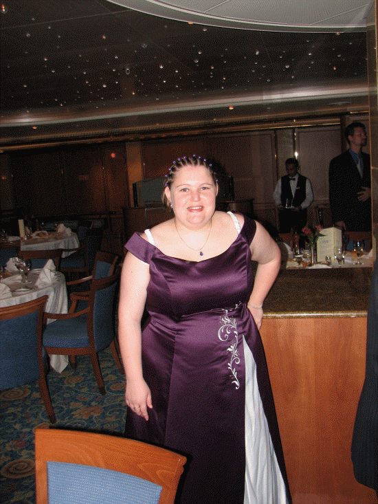 Karen all dressed up!