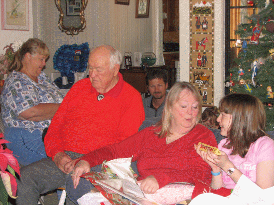 Time to open presents