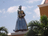 "Bumper" lady in Curacao