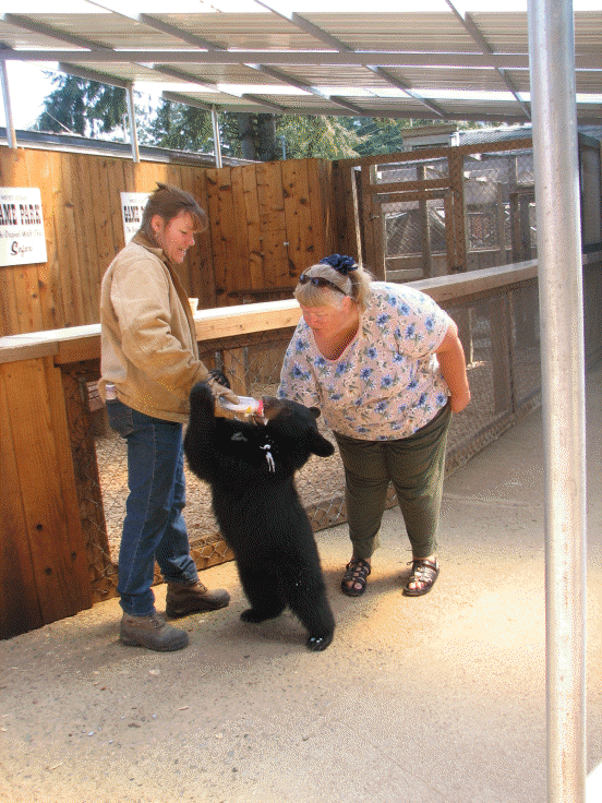 Katie and Bear