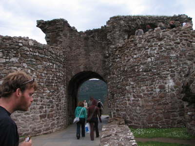 Castle entrance
