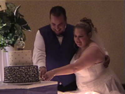 Cutting the cake