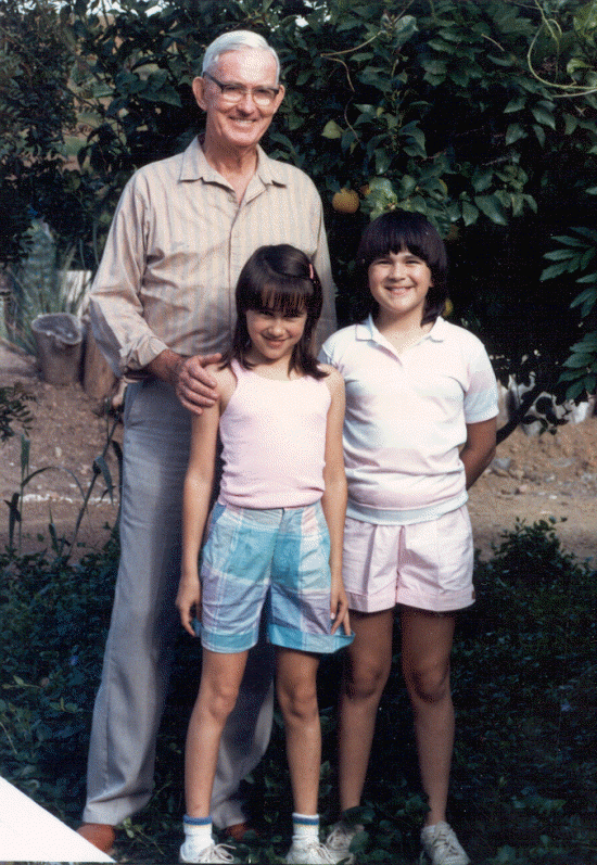 Grandpa B, Liberty and Jennifer