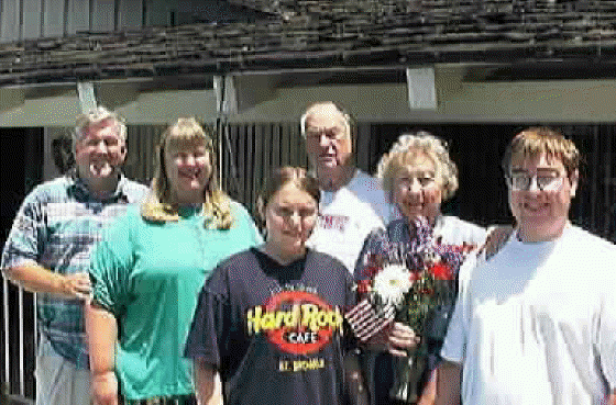 At Ordung's house in Santa Barbaa