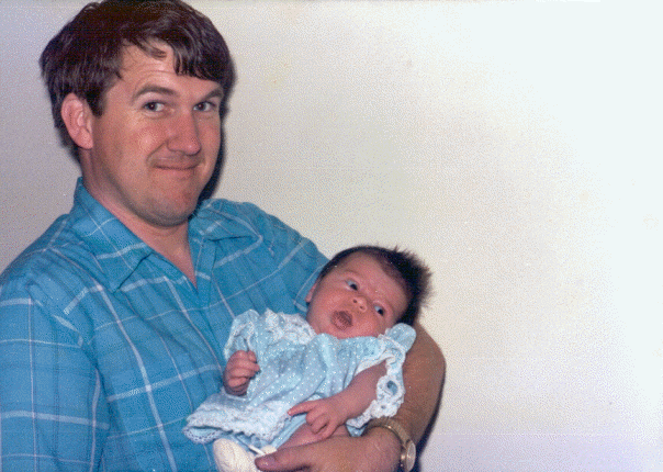 Jennifer and her very proud father